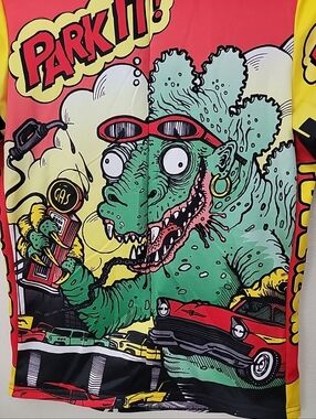 Vintage Pearl Izumi Godzilla  Cycling Jersey
